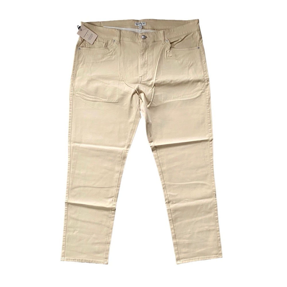 Peter Millar Men's Sand Signature Sateen Pant Stretch Cotton Golf Size 38x30